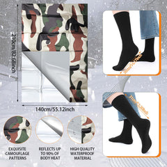 Chicingyou winter socks provide moisture-wicking warmth for extended outdoor wear.