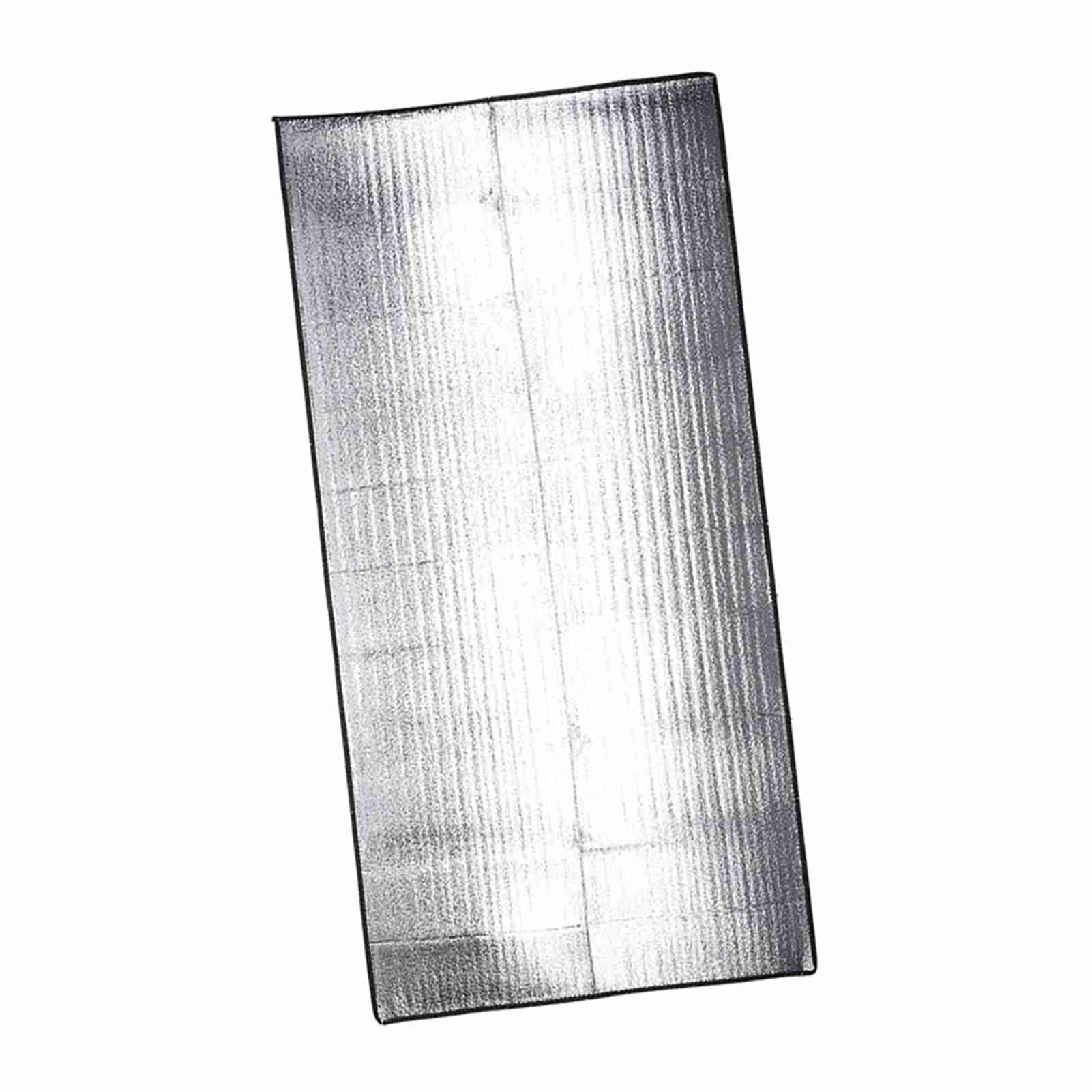 CHICIRIS silver-colored surface reflects sun while resisting moisture during use.