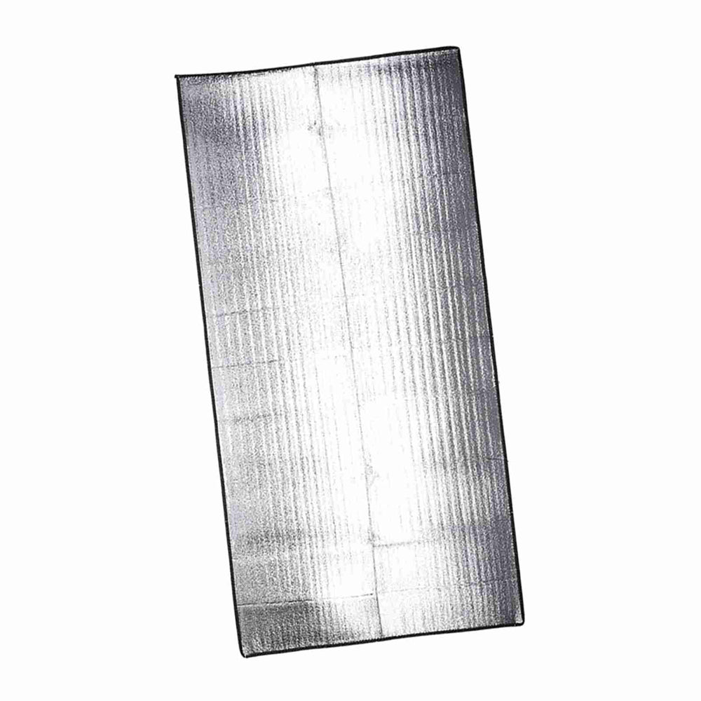 CHICIRIS silver-colored surface reflects sun while resisting moisture during use.