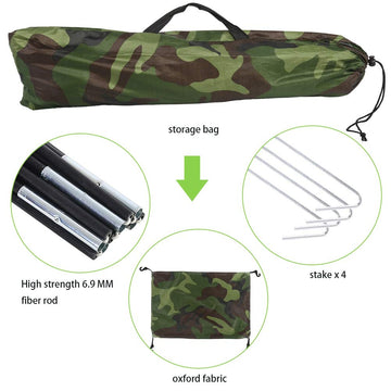 CHICIRIS compact storage bag, ultra-portable for trips.