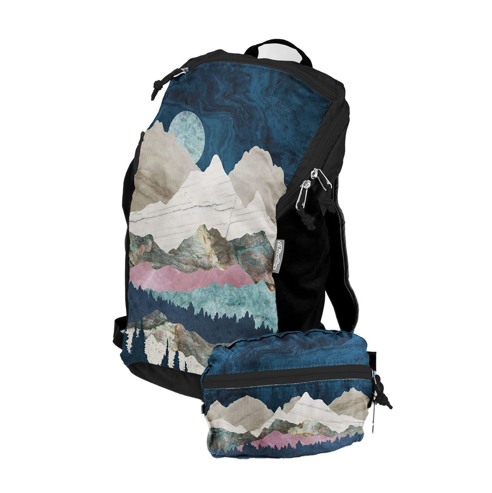 ChicoBag Travel Pack repete folded compact for space-saving travel and quick storage.