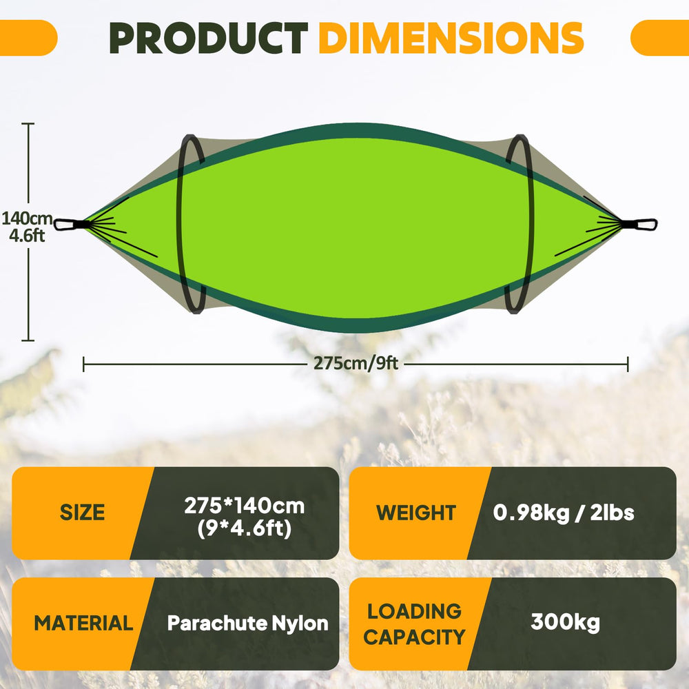 Chihee hammock net ventilation with 2100 holes per square inch