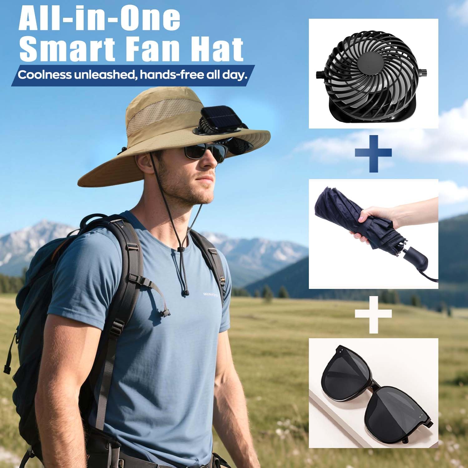 Adjustable drawstring for 22-25 inch head size