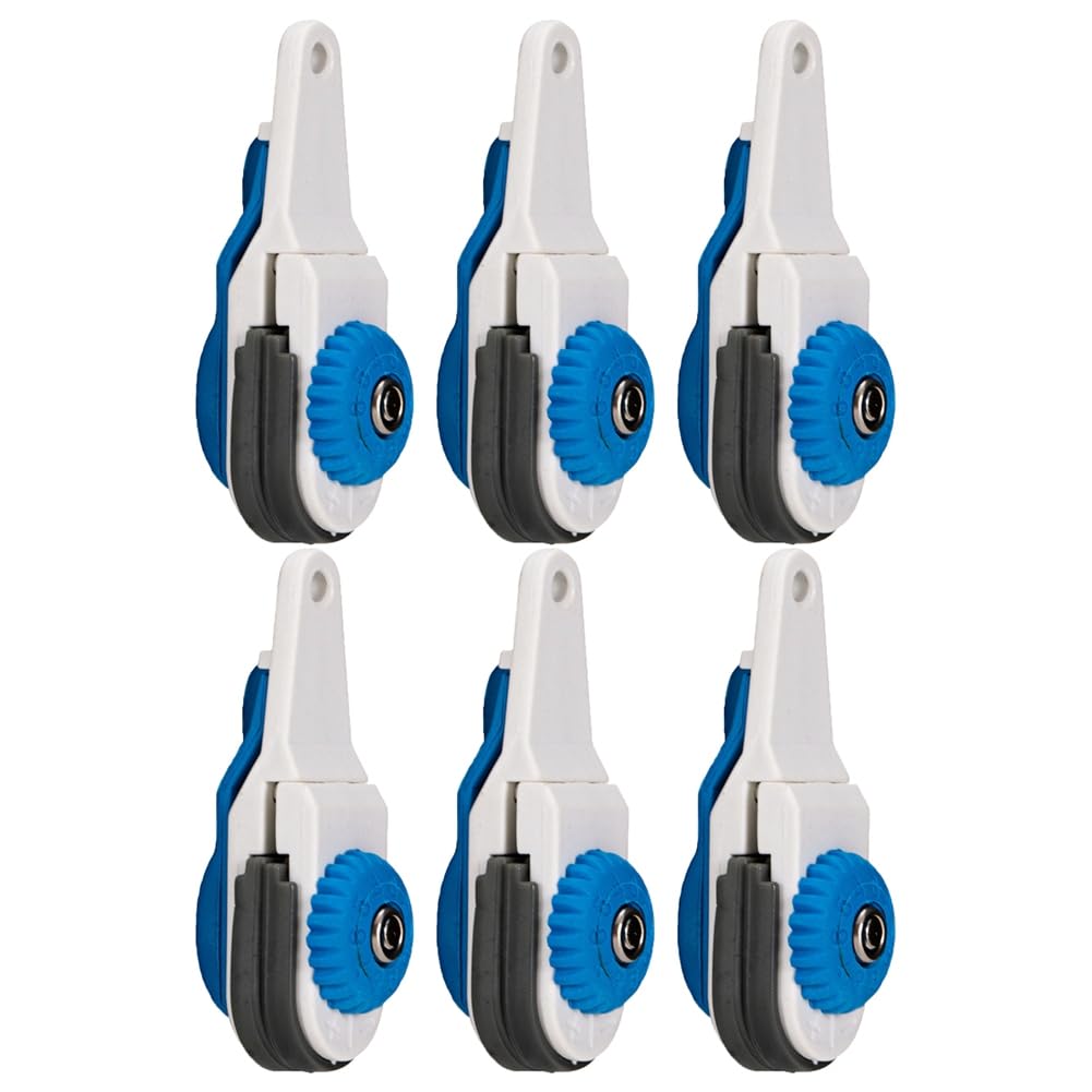 ChiMiao 6X planer board release clip with white body and blue knob