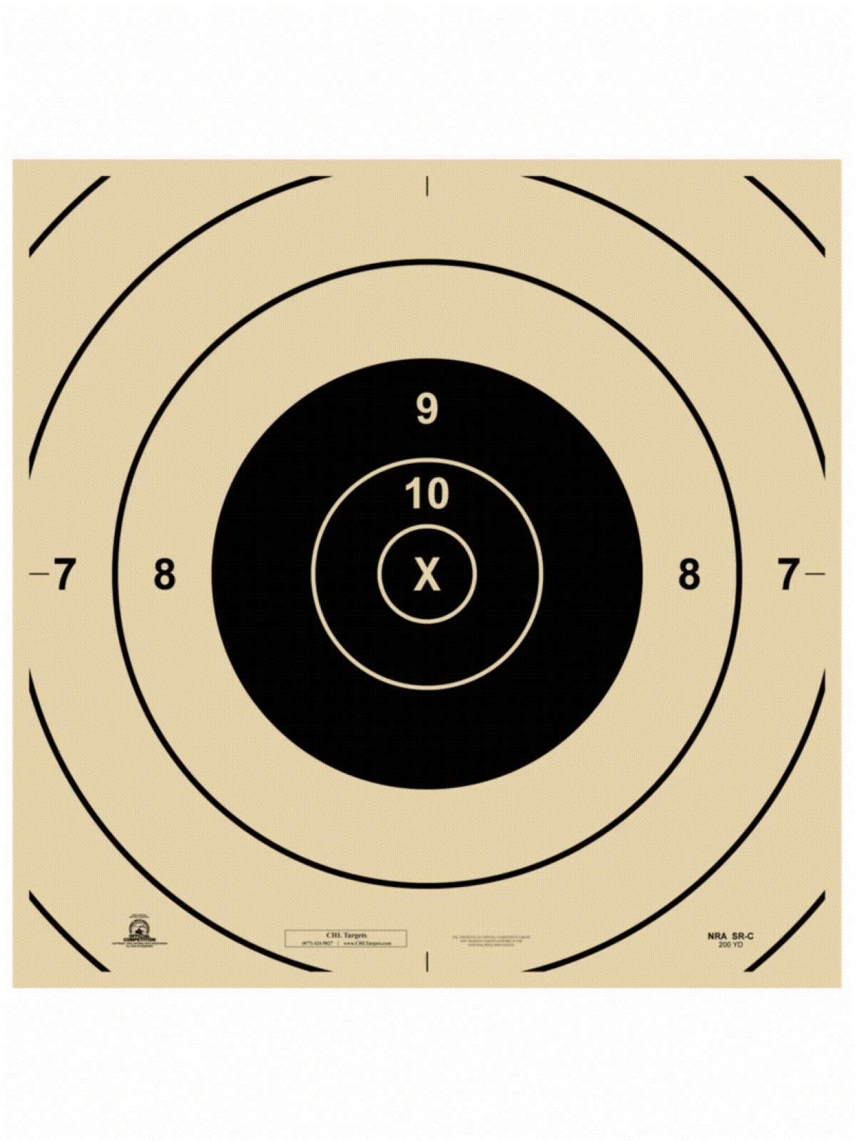 CHLTargets Official NRA SR-C repair center enhances SR target practice at 200 yards