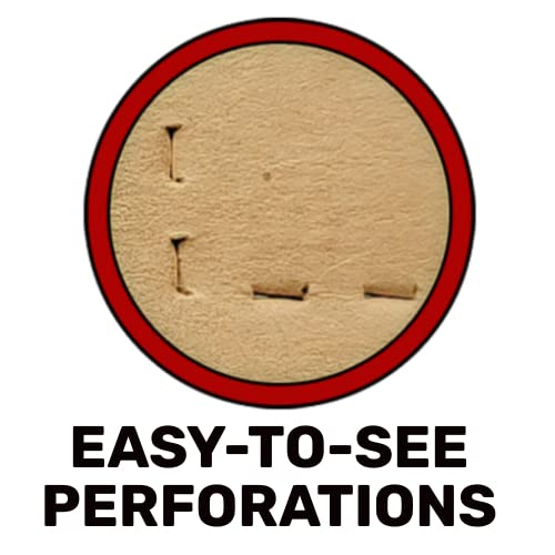 CHLTargets USPSA target tan front for high visibility and scoring.