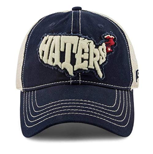 Chowdaheadz New England Haters hat, back view, versatile style for everyday wear