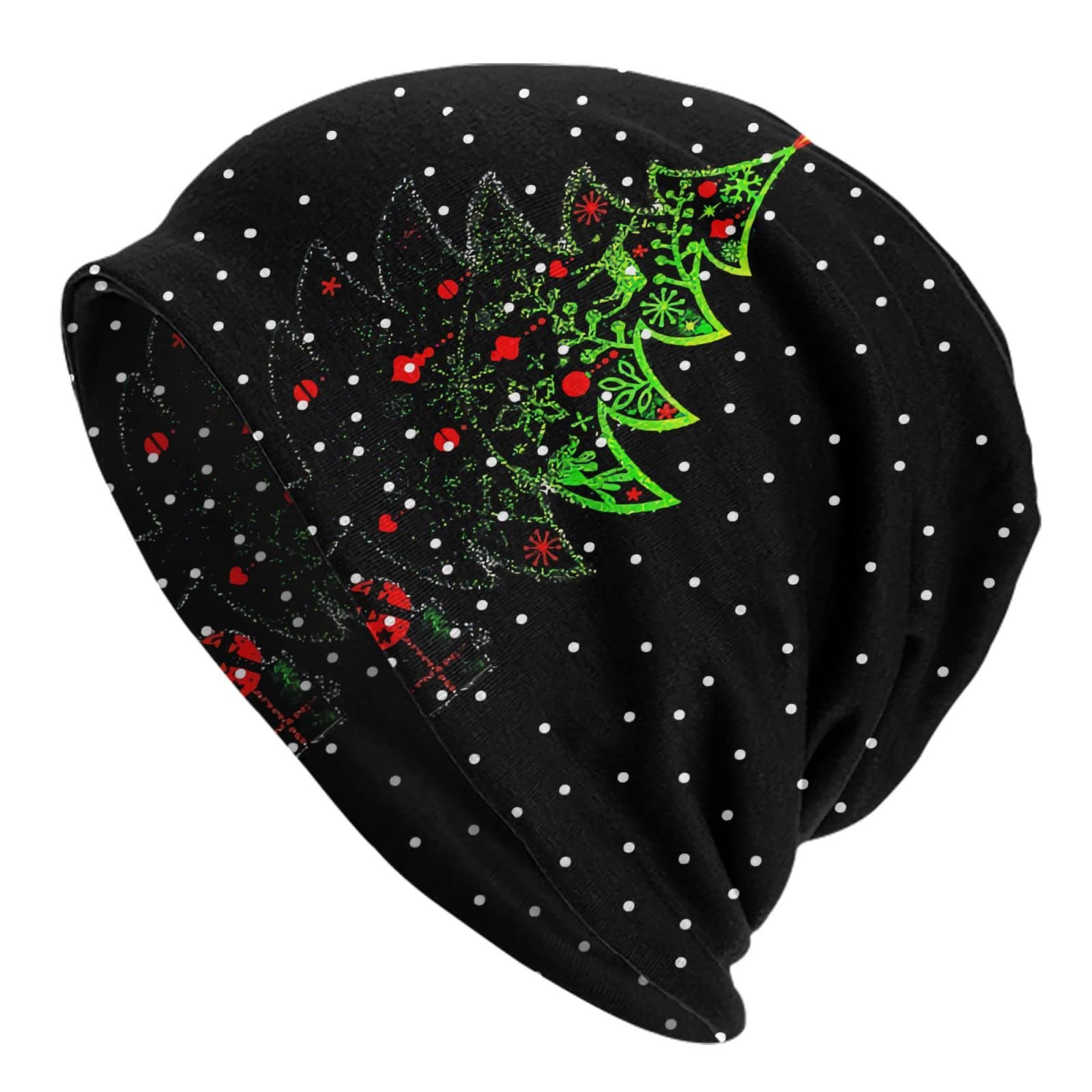 Christmas Tree Beanie Chemo Hat - front view