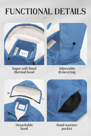 Chrisuno sleeve cuff detail illustrates secure fit and wind resistance.