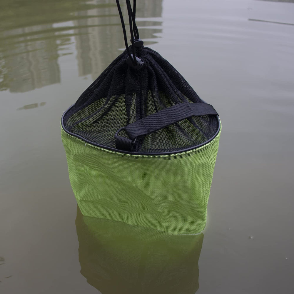 Product in use during fishing trip demonstrating portability