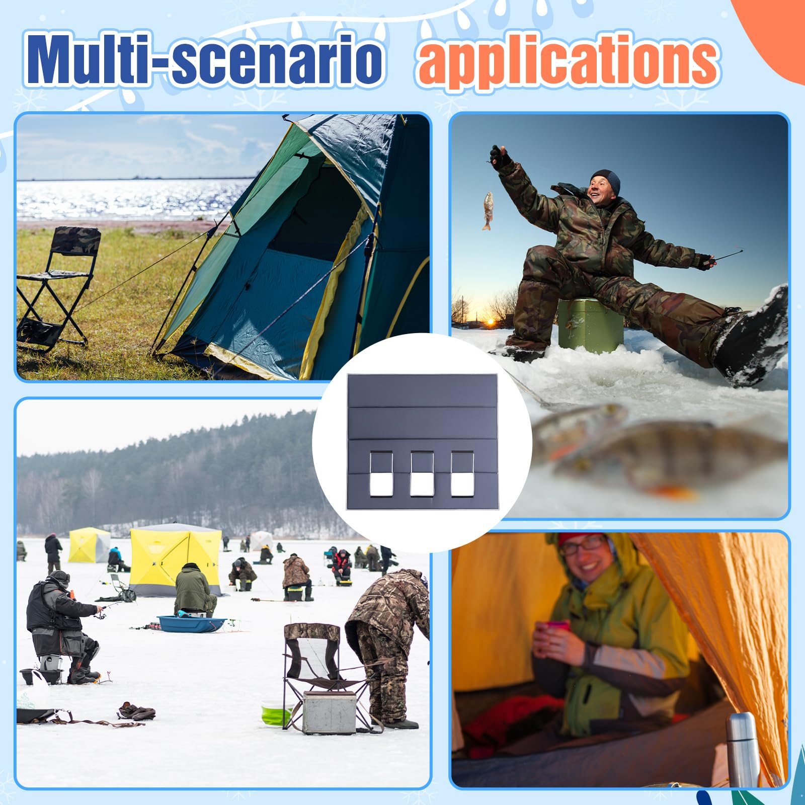 Chunm outdoor multiuse tent mat suits camping and picnics.