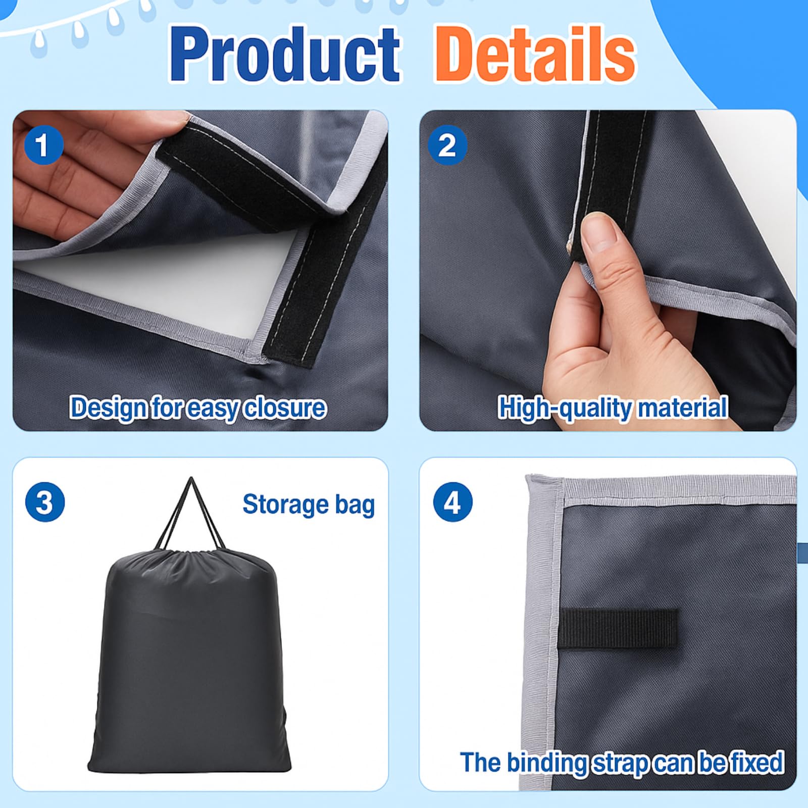 Chunm storage bag keeps the mat compact for transport.