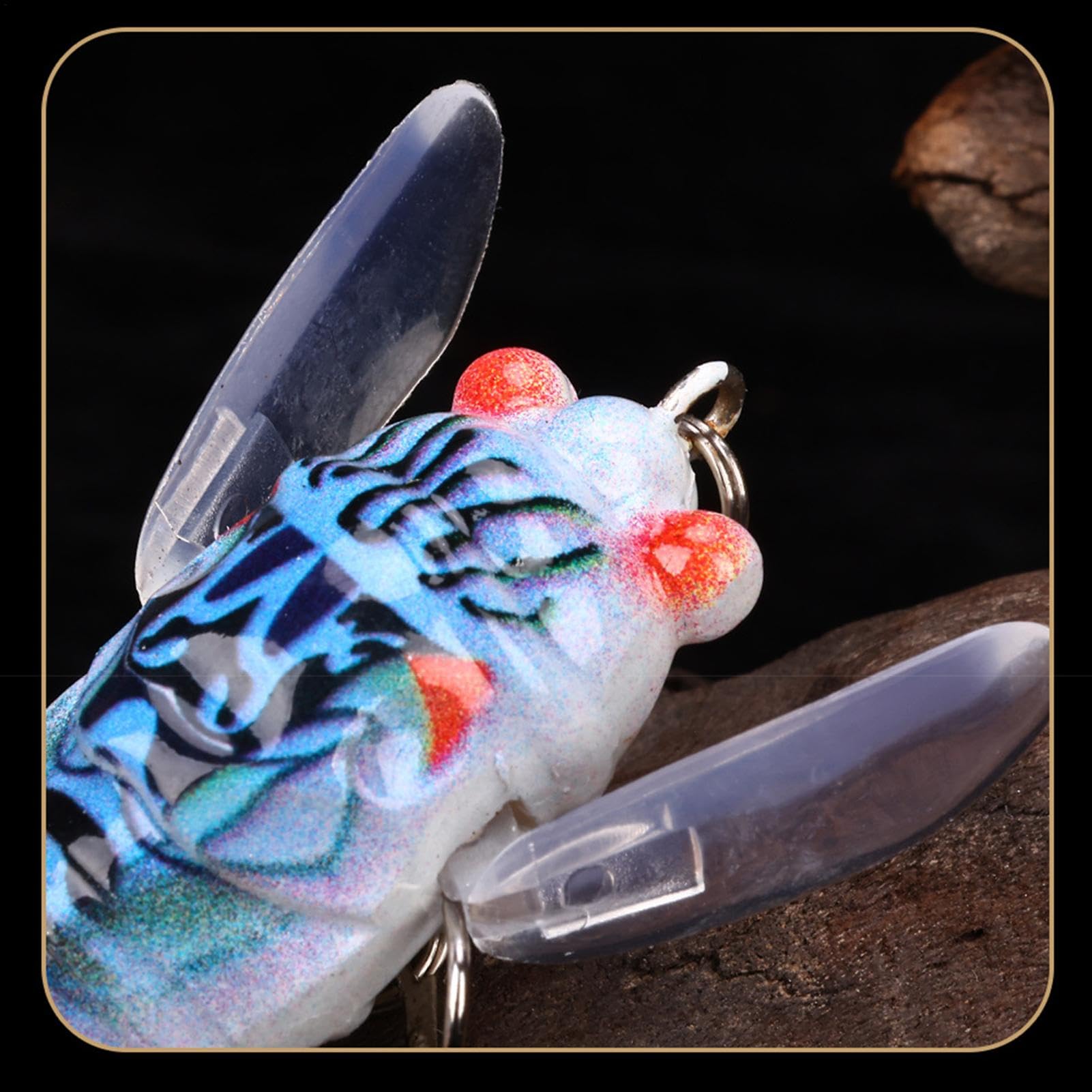 Cicada Fishing Catcher detailed cicada design entices wary fish