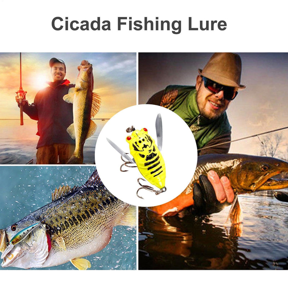 Cicada Fishing Catcher robust construction withstands heavy bites and rough days.