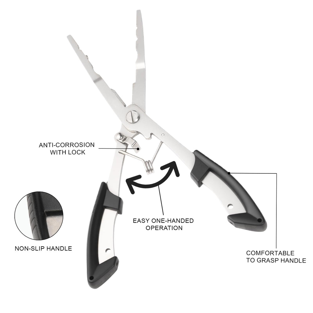 Lightweight ergonomic 8.26 inch design with comfortable grip