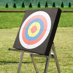 Cifupy 20inch archery target EVA closeup showcases cushioning and arrow-blocking resilience.