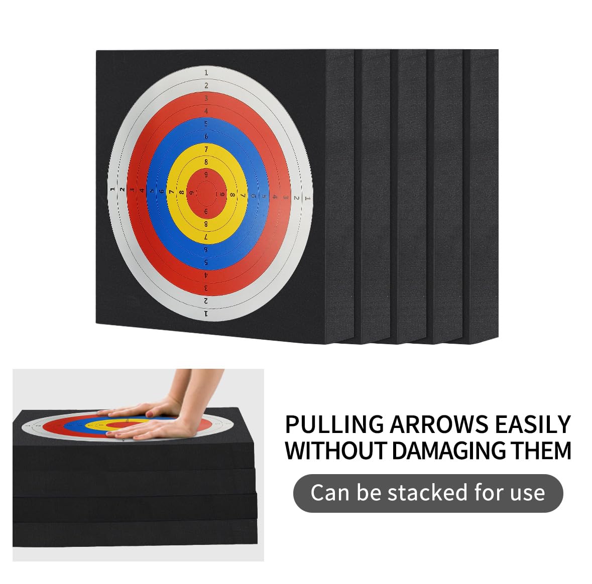 Cifupy archery target score rings image emphasizes precise aiming and clear scoring.