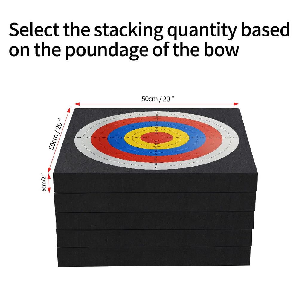 Cifupy backyard archery practice area demonstrates expansive target surface for all skill levels.