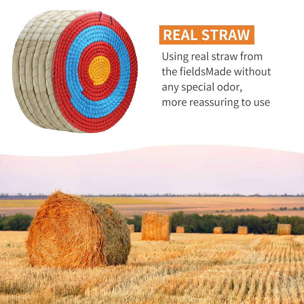 Cifupy backyard archery practice target suited for long sessions with straw core.