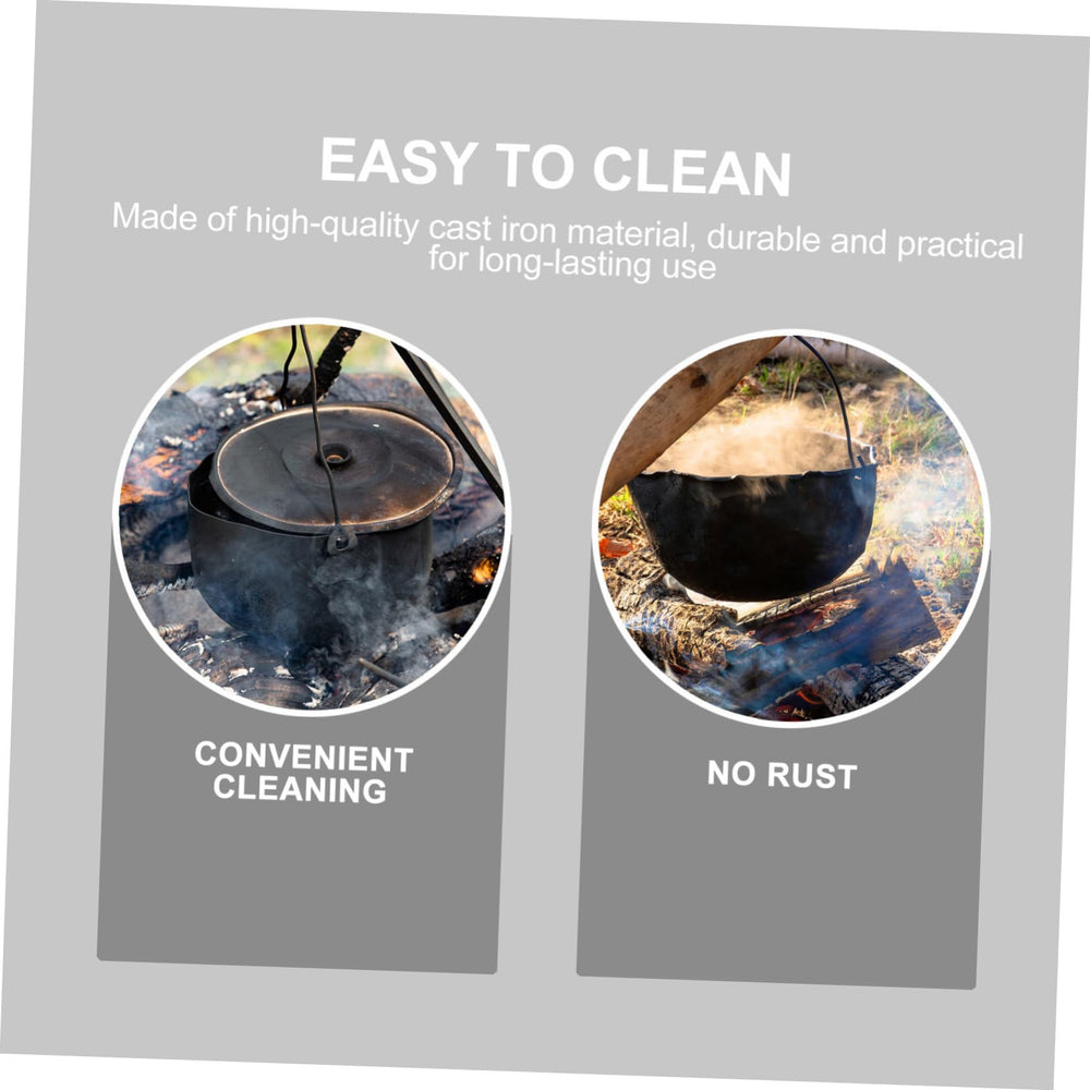 Ciieeo durable cast-iron construction supports long outdoor use.
