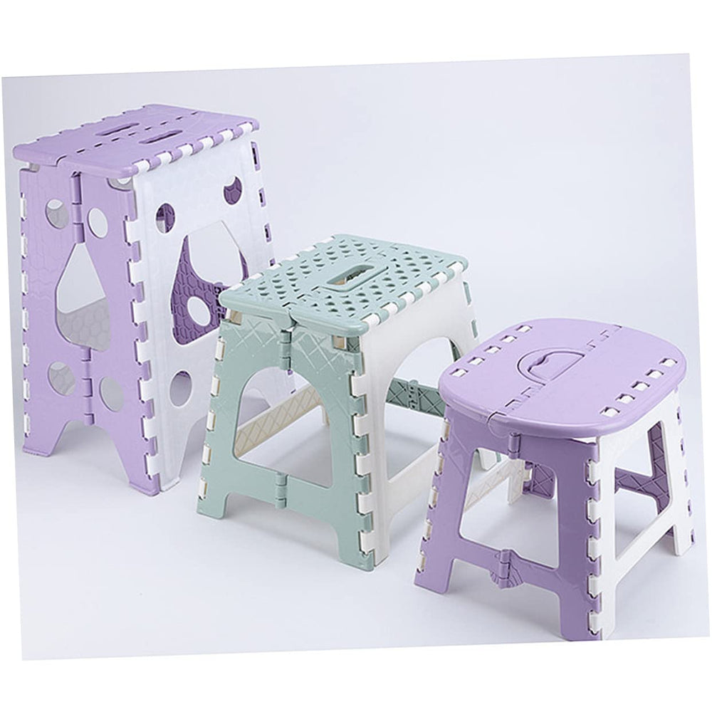 Ciieeo kitchen bathroom folding stool for easy reach items.