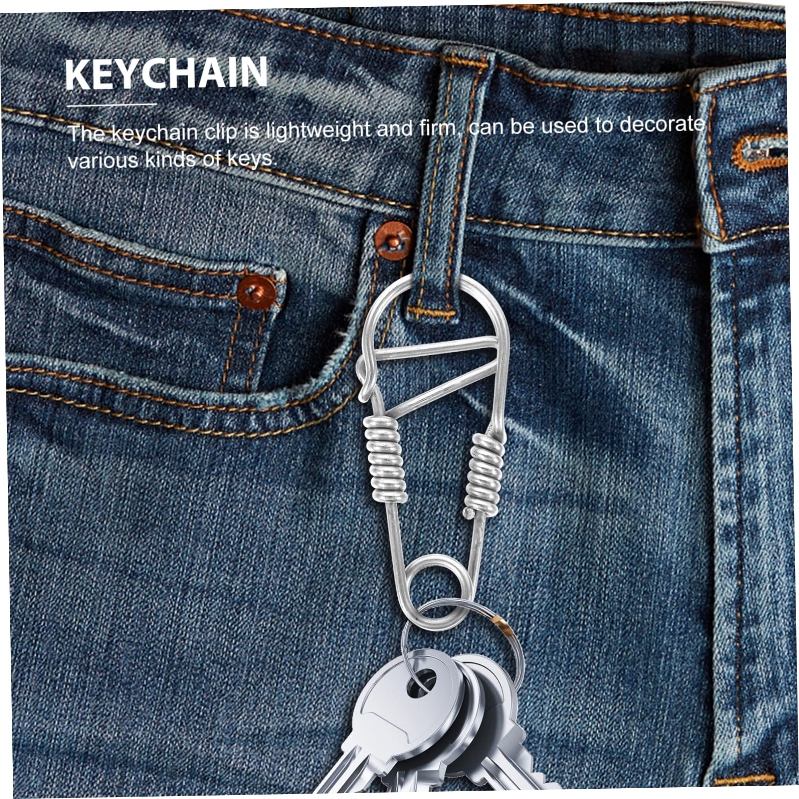 CIMAXIC car key organizer helps prevent lost keys.