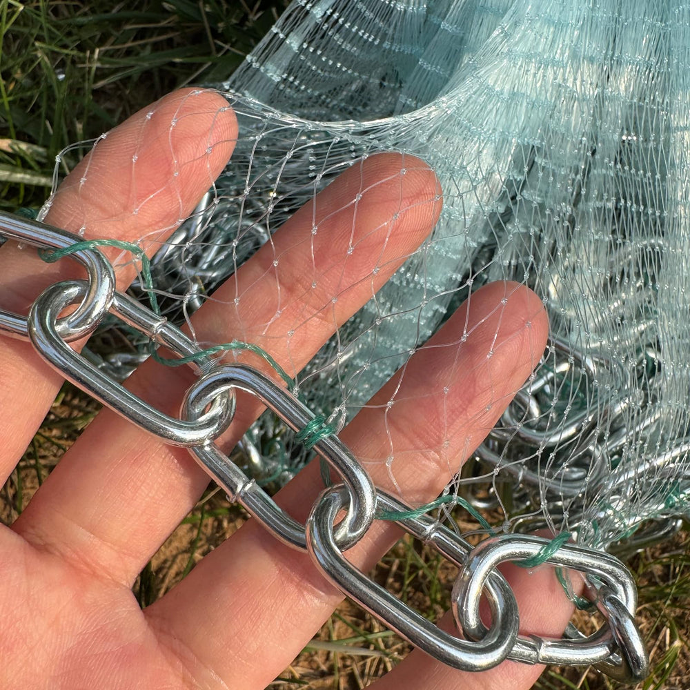 CINGHI LUSSO 2-7-inch mesh captures small to medium fish efficiently.