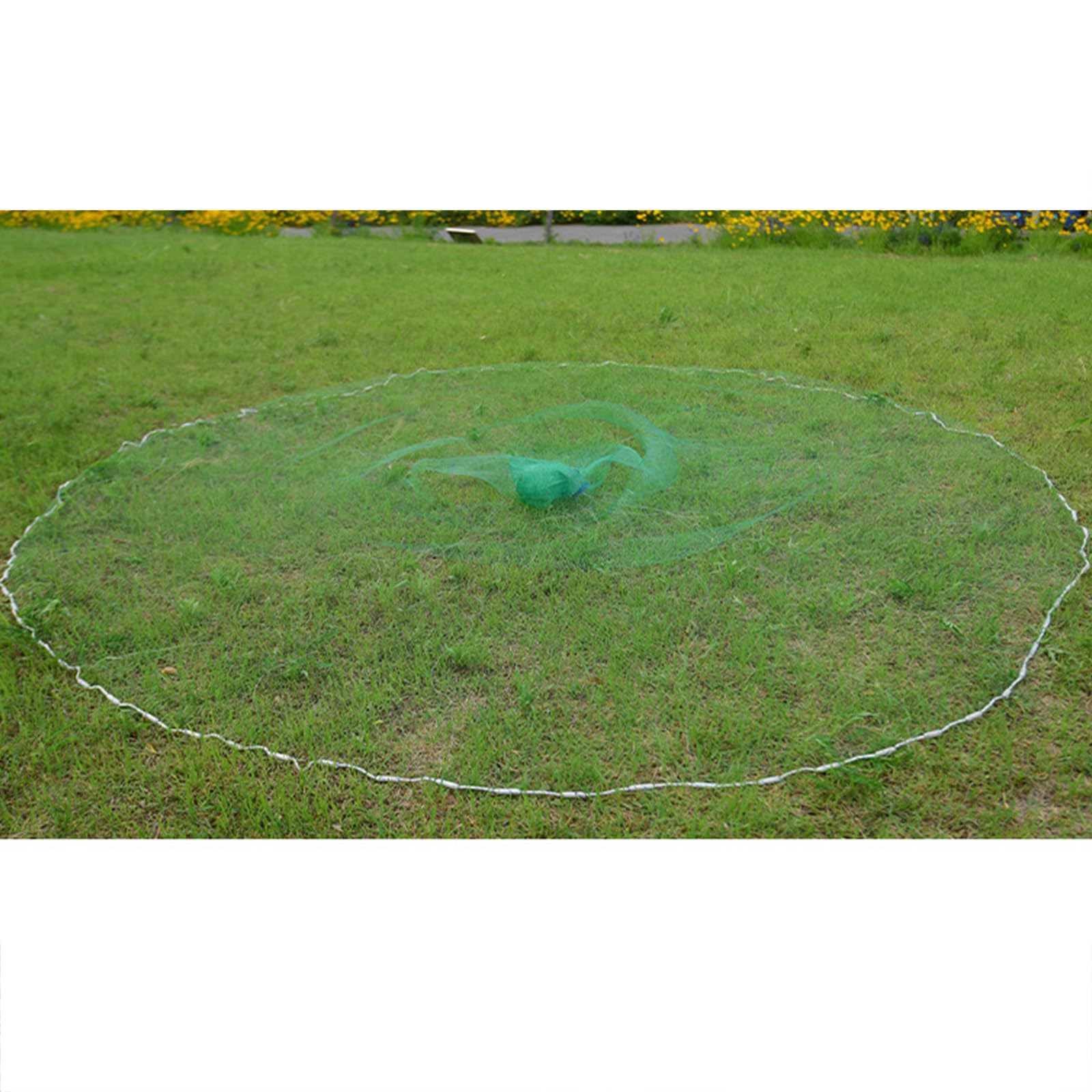 CINGHI LUSSO Easy Throw Cast Net in hand for fast retrieval