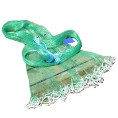 CINGHI LUSSO Easy Throw Cast Net ready to cast for quick bait