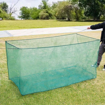 CINGHI LUSSO fish net cage 10 mesh grid supports healthy water flow and containment