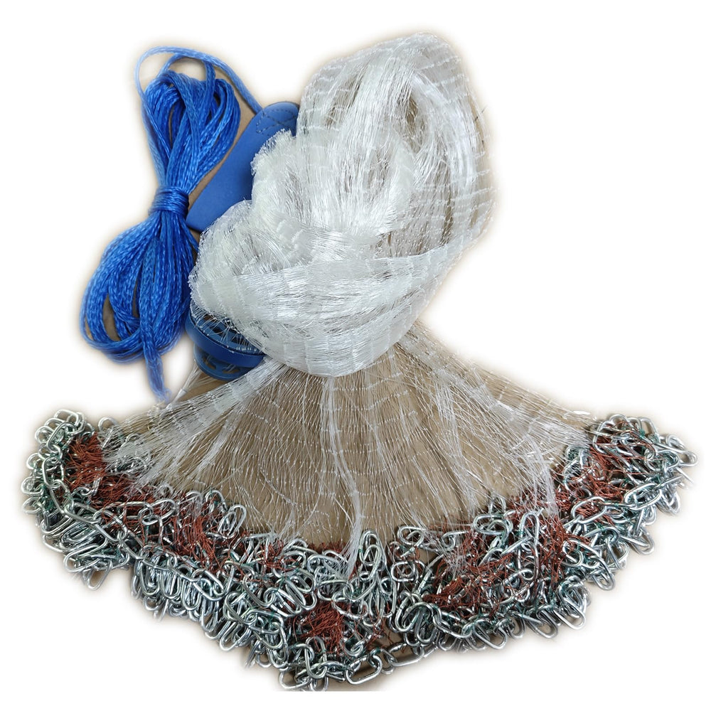 CINGHI LUSSO fishing cast net 4ft radius for precise throws and effective bait catching.