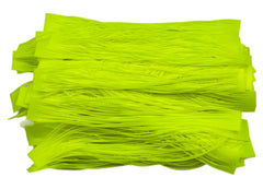 Circle B Tackle 6-inch silicone skirt with 22 strands for versatile jig construction.