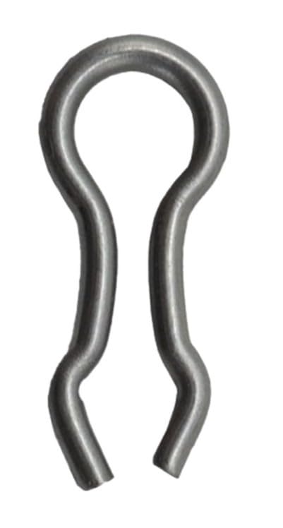 Circle B Tackle brass wire eye size one ensures sturdy joins for reliable tackle setups.