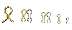 Circle B Tackle brass wire eyes size 0 for durable, precise fishing sinkers.