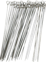 Circle B Tackle closed-eye steel wire shaft shown for durable lure builds