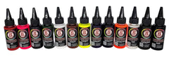 Circle B Tackle colorant dropper enables clean, controlled application during mixing.