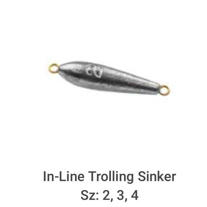 Circle B Tackle Do It Inline Sinker 3oz for steady line presentation during inline trolling