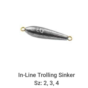 Circle B Tackle Do It Inline Sinker 3oz for steady line presentation during inline trolling