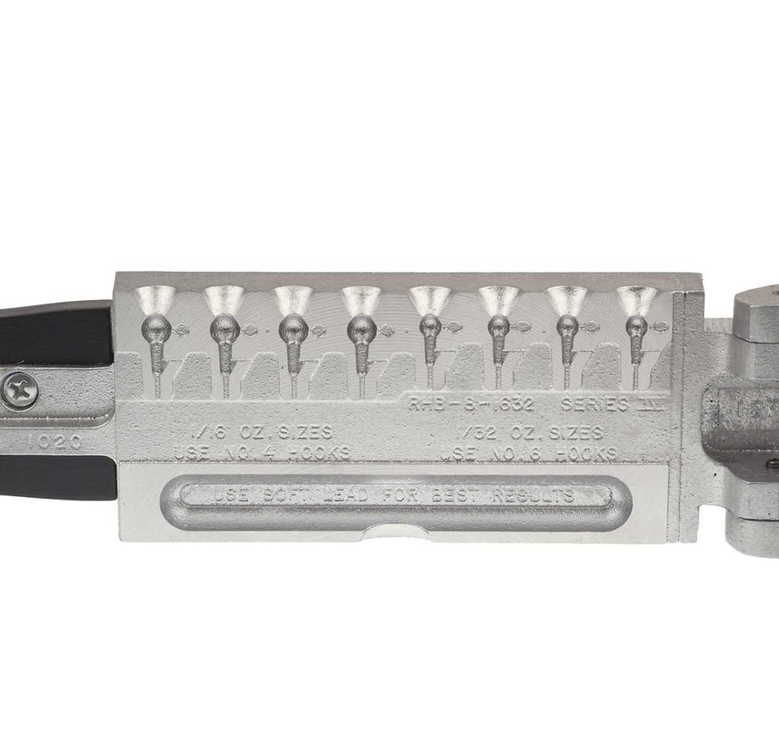Circle B Tackle Do It Mold 1020 RHB-8-1632 eight-cavity design for consistent jig production.