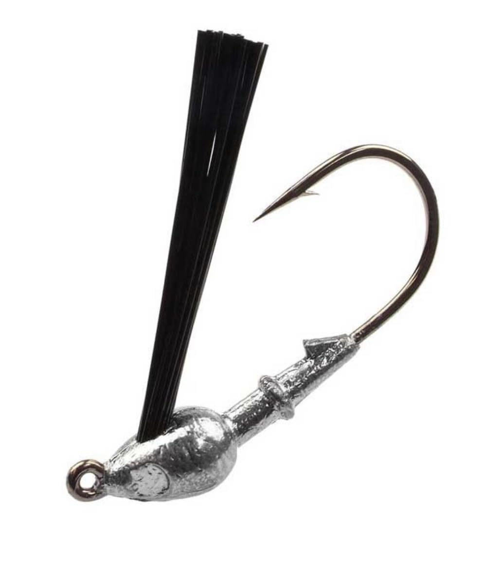 Circle B Tackle Do It Mold 3465 cavity view ready for weedless jigging