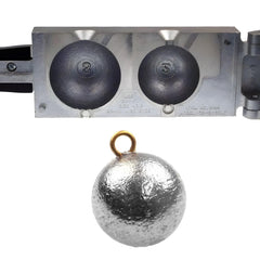 Circle B Tackle Do It Mold Cannon Ball Sinker 2 lb with fast drop and depth reach.