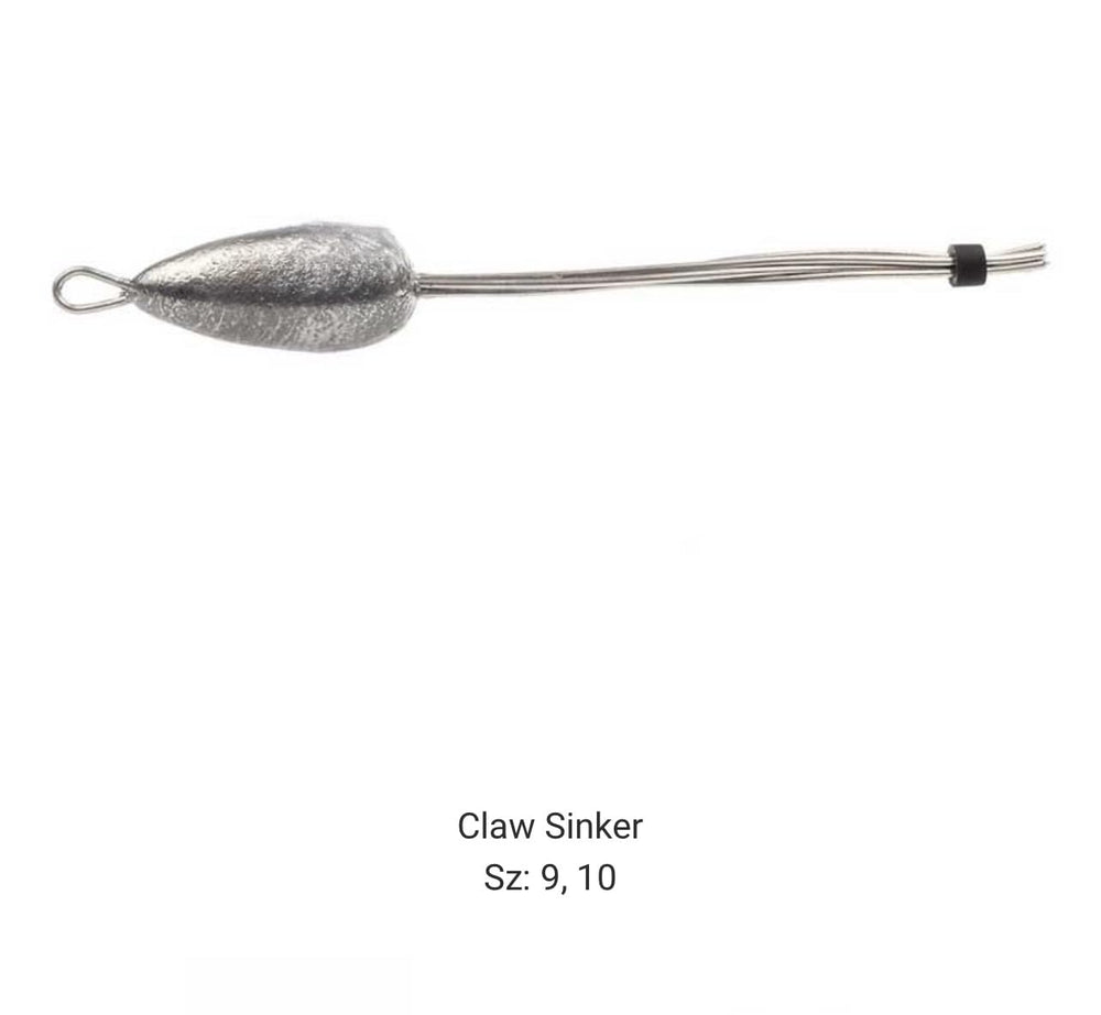 Circle B Tackle Do It Mold Claw Sinker 10oz with dual cavities for sturdy setups.