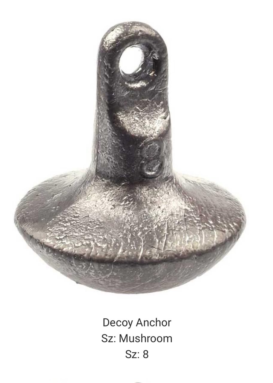 Circle B Tackle Do It Mold anchor pyramid 8 oz for steady hard bottom positioning
