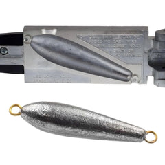 Circle B Tackle Do It Mold inline trolling sinker front view, optimized for streamlined trolling