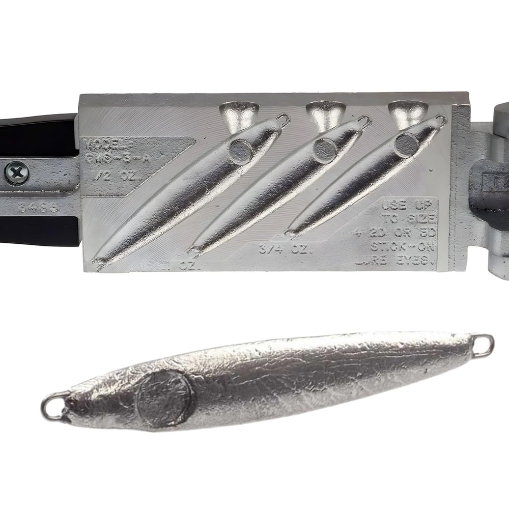 Circle B Tackle Do It Mold Minnow Spoon 3/4 oz in water, versatile lure for quick strikes