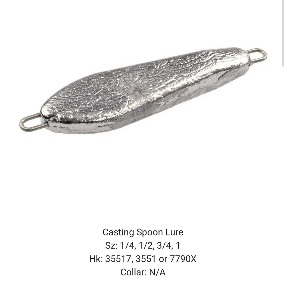 Circle B Tackle Do It Mold spoon lure 1/2 oz in action ready design attracts bites