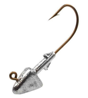 Circle B Tackle Do It Mold Style 9 Shad Head Jig hook detail highlighting the strong 8/0