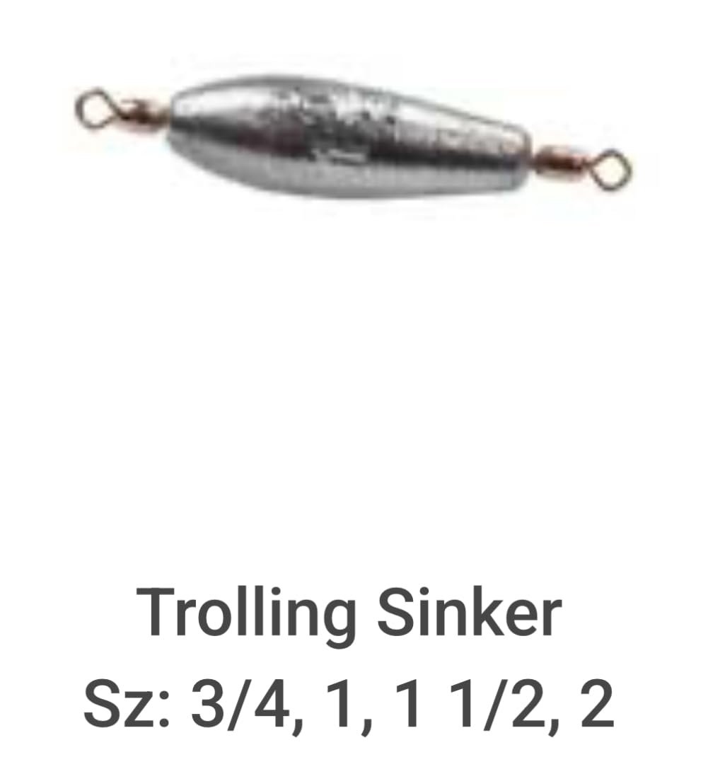 Circle B Tackle Do It Mold trolling sinker 1.5oz optimized for even weight distribution