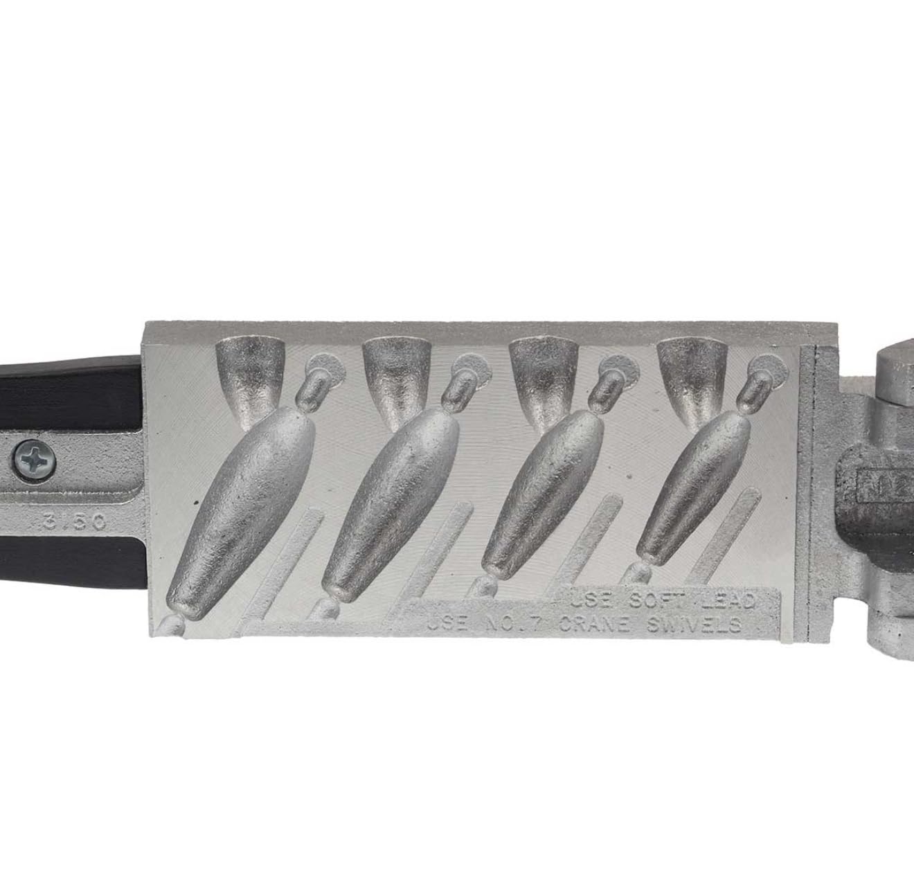 Circle B Tackle Do It Mold trolling sinker 1oz designed for stable towing and precise depth