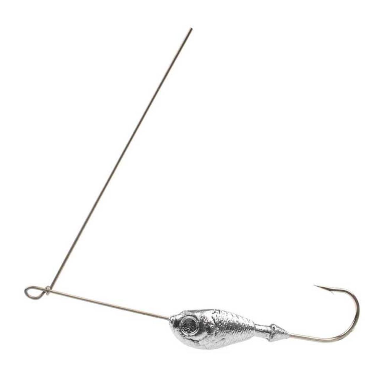 Circle B Do It Mold Ultra Minnow Spinner Jig hook detail shows 4/0 or 5/0 options